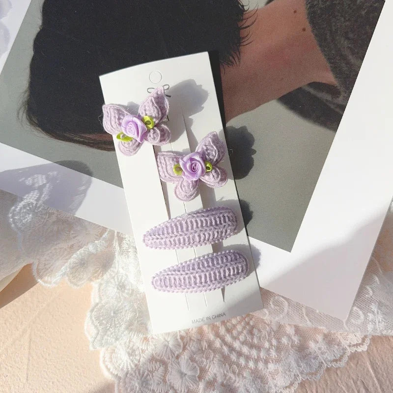 Nette Handgemachte Schmetterling Haar Clips für Mädchen