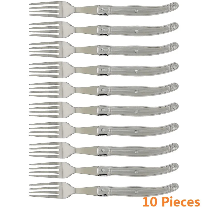 Elegantes Steakmesser Set aus Edelstahl für stilvolles Dinner zu Hause