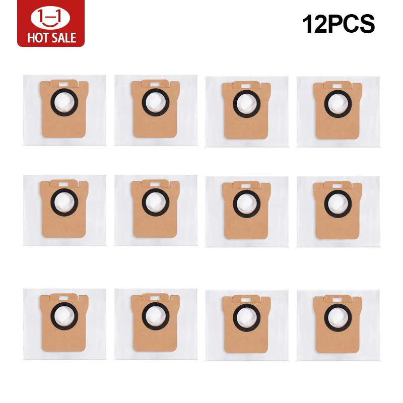Effiziente Ersatzteile für Robot Vacuum X20+: Staubbeutel, Bürste - HEPA-Filter Set