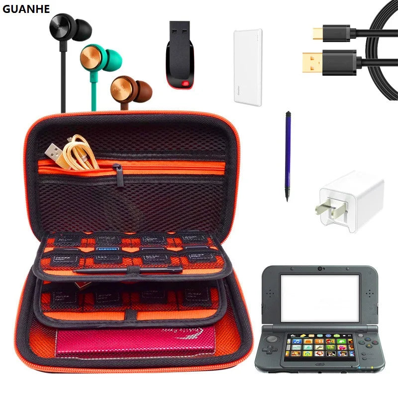 Leichte Nintendo 3DS Schutz-Tasche aus EVA Nylon mit Organizer-Komfort