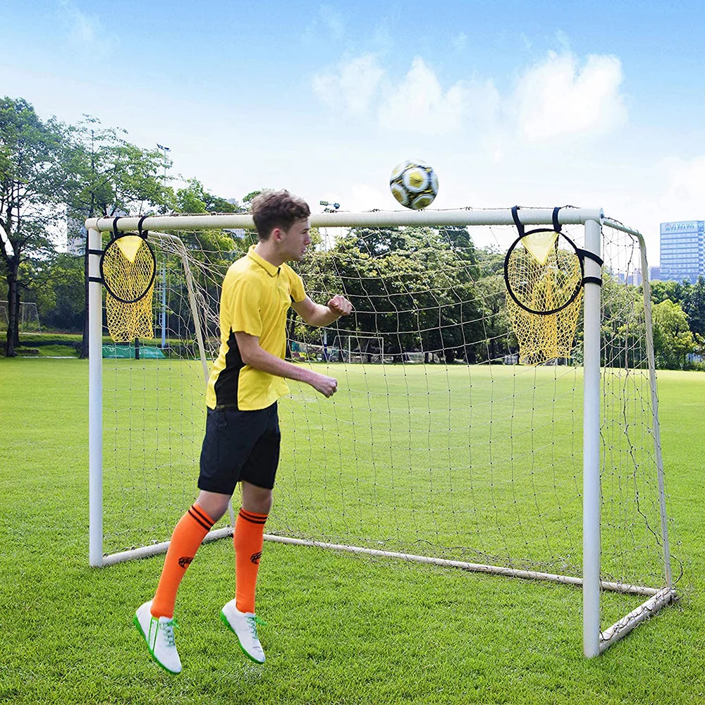 Präzises Fußballzielnetz – faltbar, robust, verstellbar, 1 Stück für besseres Training