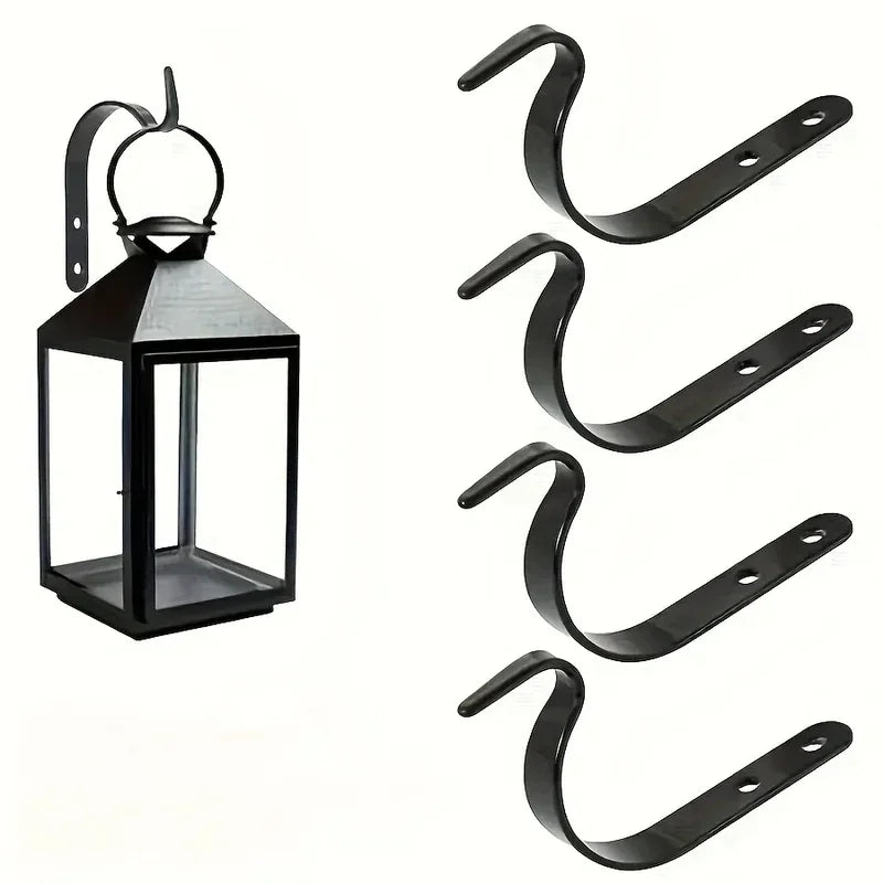 Robuste J-förmige Metallhaken – vielseitig für Garten, DIY - Haushalt Set