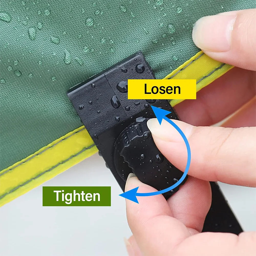 5 oder 40 Stück Zeltclips Plane-Seil-Clips Markisen Klemmen Camping