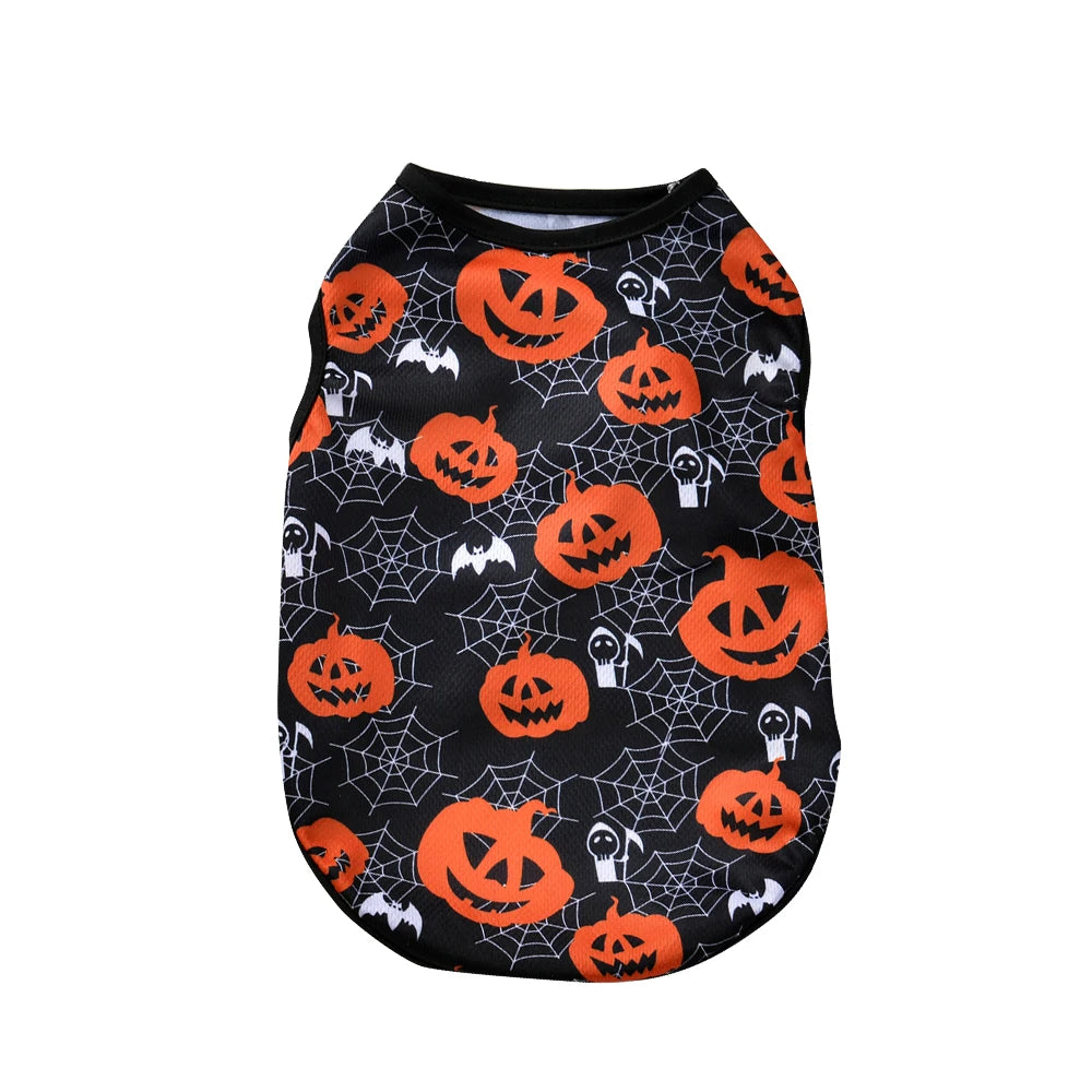 Halloween Haustier Kostüm Lustiger Pullover für Hunde Katzen Atmungsaktiv