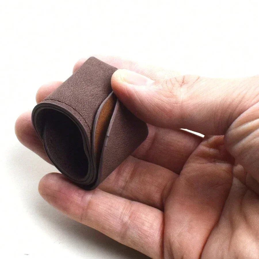 Elegantes Leder Stiftetui für Füllhalter - Kugelschreiber Büro Geschenk