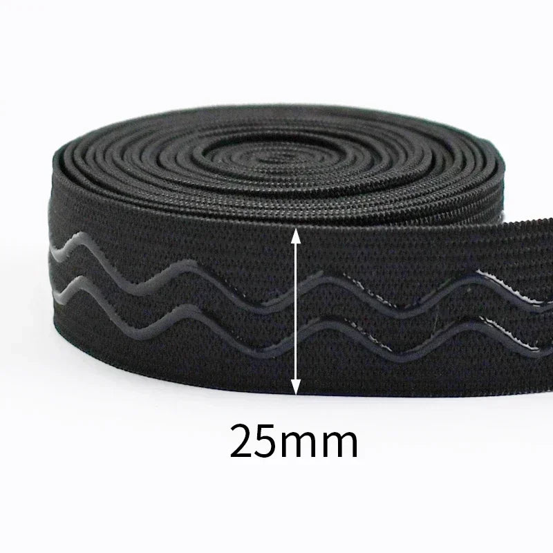 Elastisches Gurtband 20-50mm als Anti-Rutschband für Gürtel und Kleidung