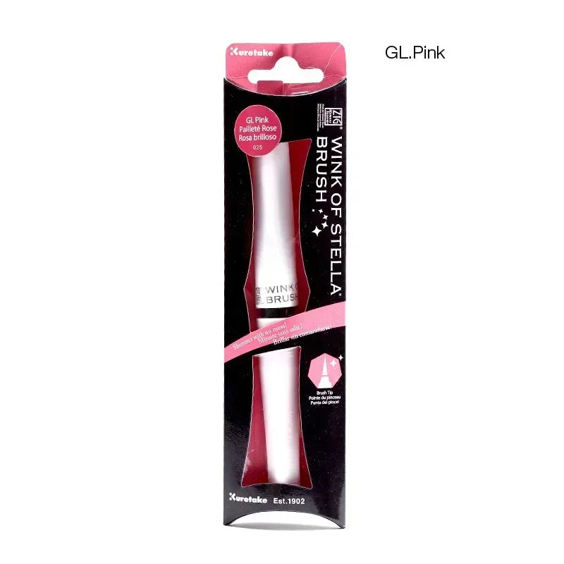 Mehrfarbiger Bling Pinselstift mit funkelndem Aquarellglitzer