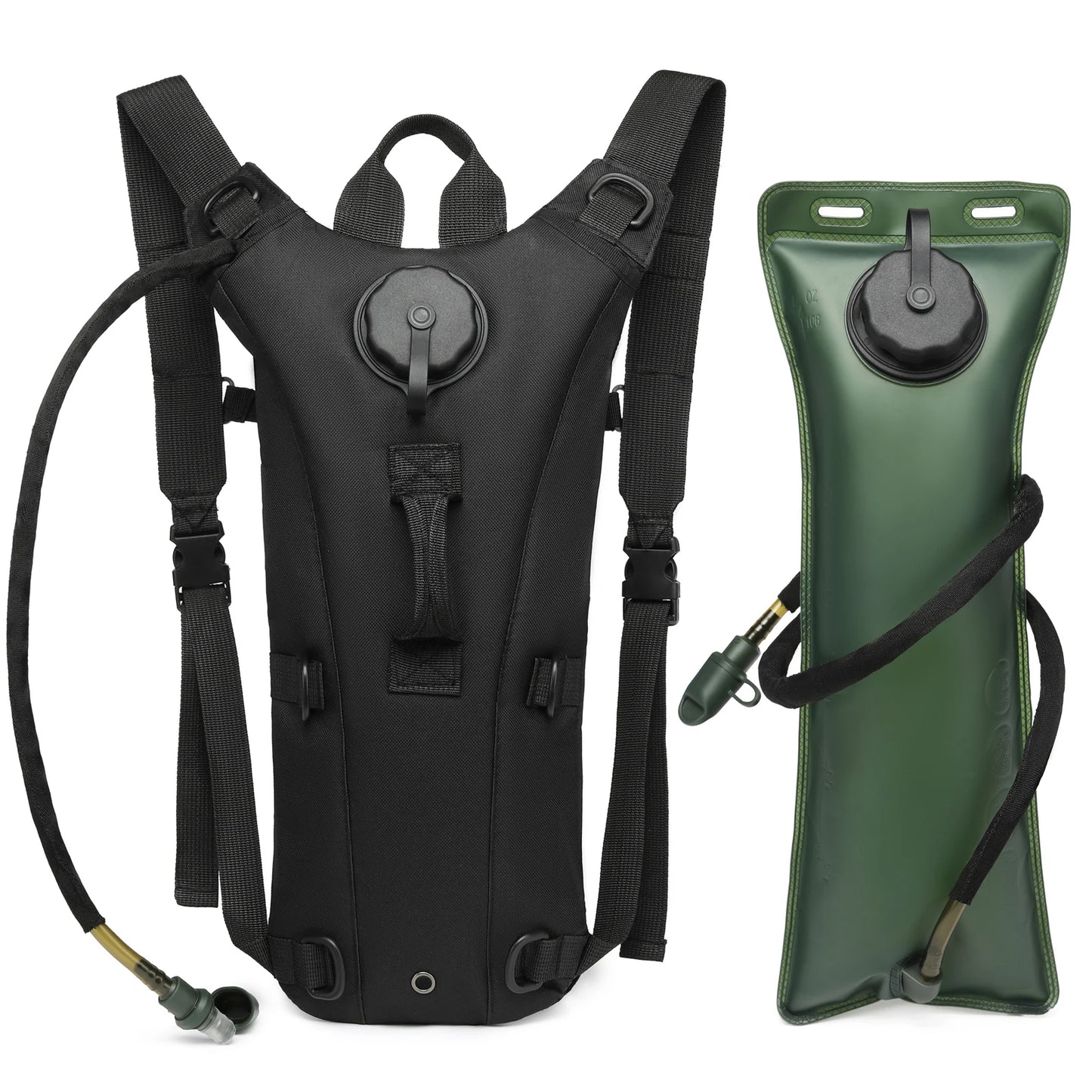 Robuster Sport-Trinkrucksack 3L mit wasserdichter Blase – leicht - komfortabel