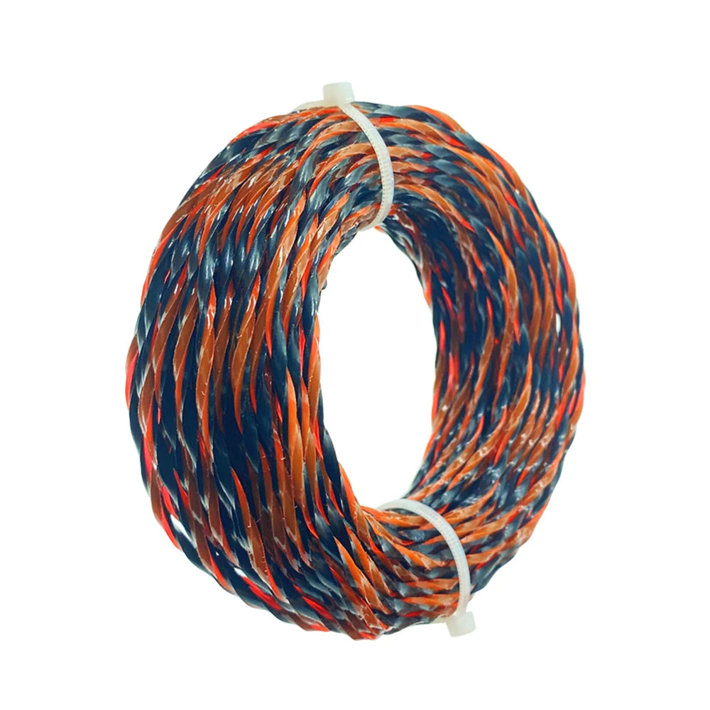3 mm Nylon Trimmerfaden 15 m für Rasentrimmer und Buschschneider
