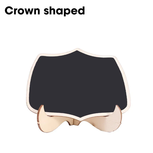 Dekorative Holz Mini Tafel für Nachrichten und besondere Anlässe