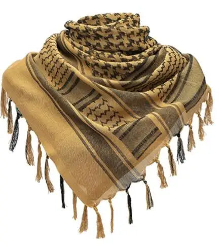 Taktischer Shemagh Schal 136x133cm Winddicht und Staubdicht für Outdoor