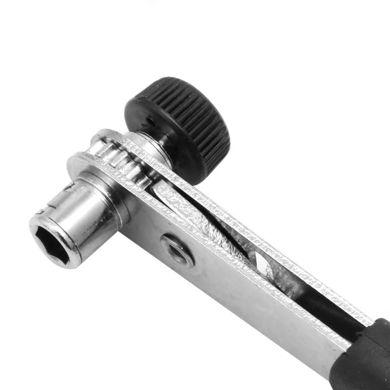 Schnelle 1/4 Ratsche mit Schraubendreher-Bit-Set, Multifunktional