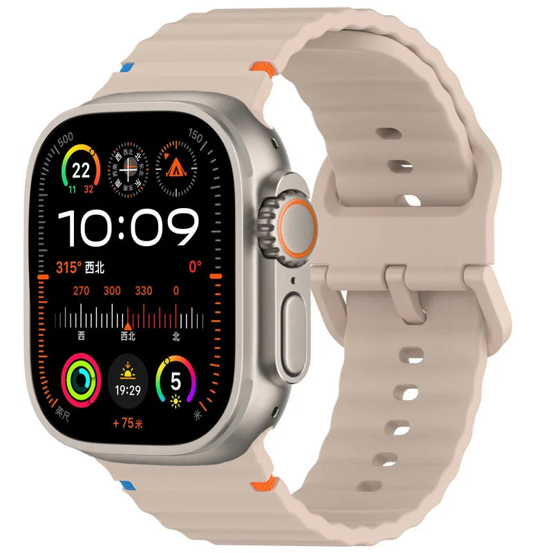 Atmungsaktives Silikonarmband 38-49mm – Nachhaltig, sportlich - individuell