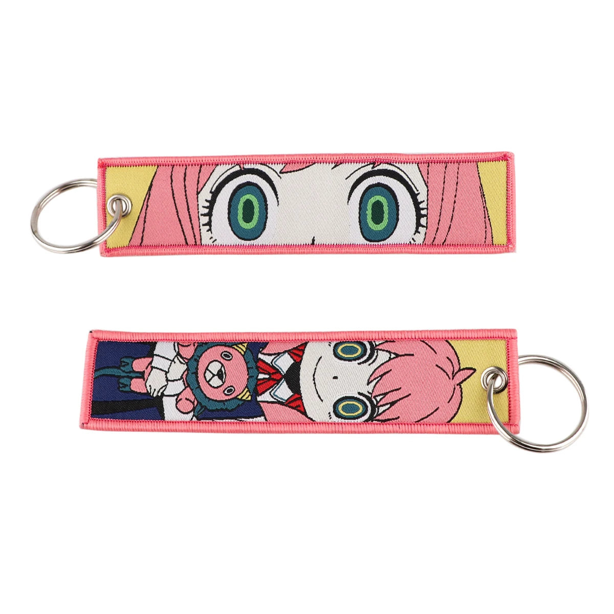 Manga Cartoon Schlüsselanhänger aus Metall für Motorrad und Auto 13cm