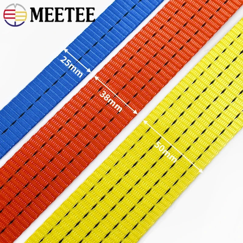 Nylongewebe Gurtband 25-50 mm starkes Riemenmaterial 5 m Länge
