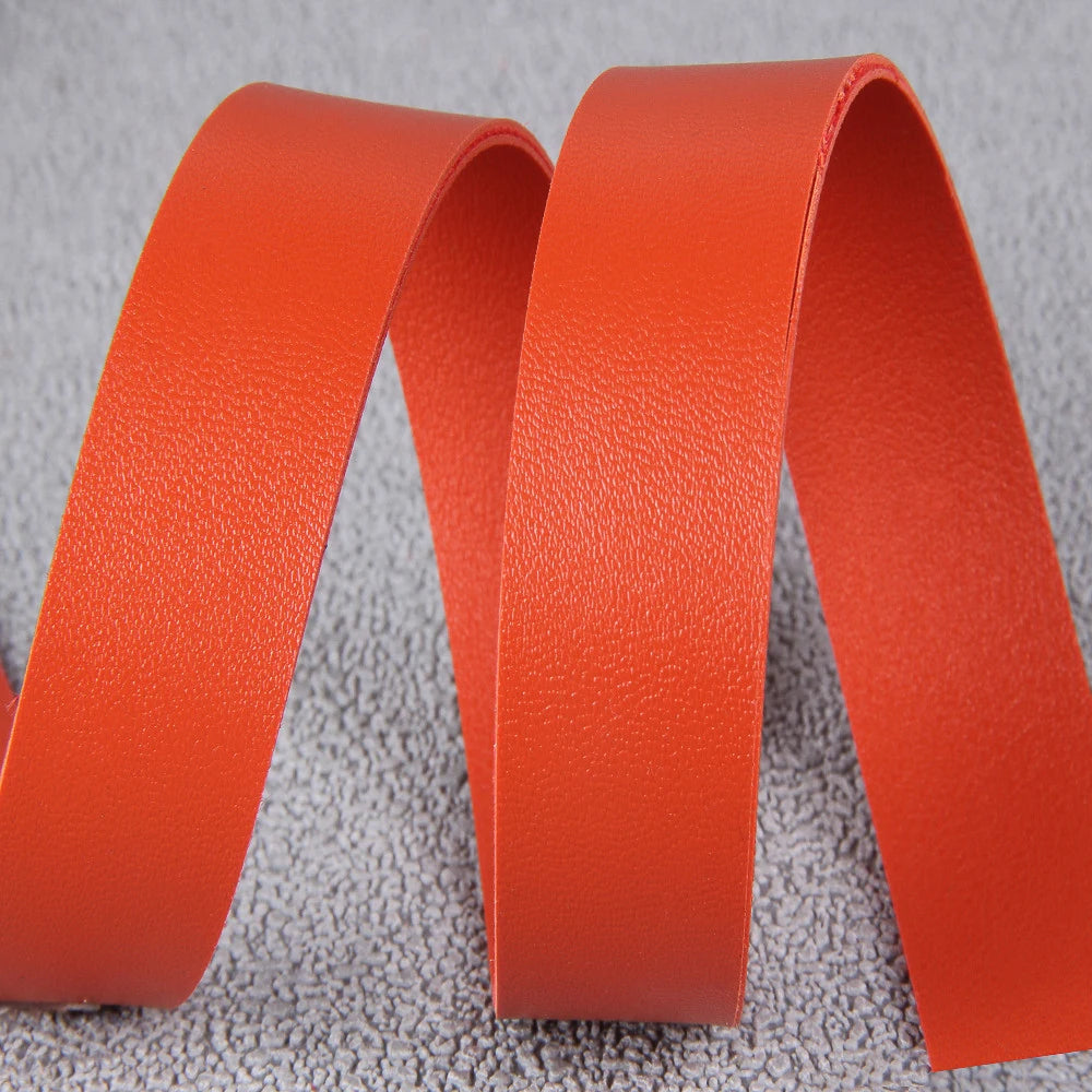 Bunte Kunstleder-Schmuckschnur 2 Meter, 10-25 mm breit für DIY Schmuck