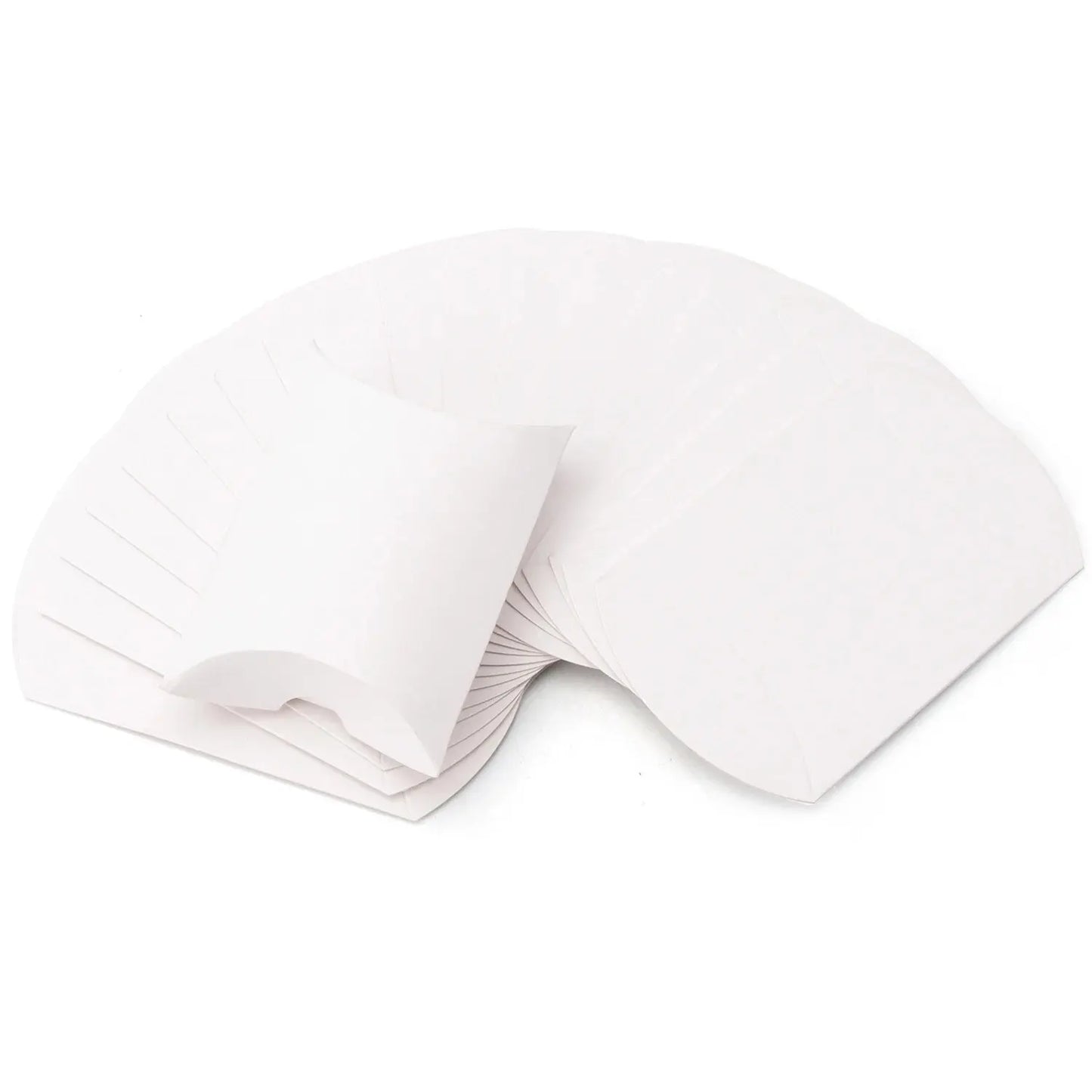 50PCS Kraftpapier Kissen Boxen – Umweltfreundlich & Stabil für Hochzeit & Party