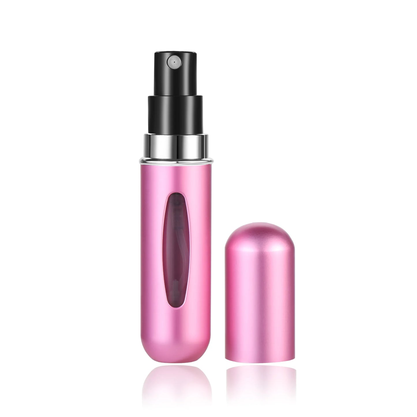 Praktische 5ml Mini Sprühflasche – Nachfüllbar, bunt - ideal für Reisen