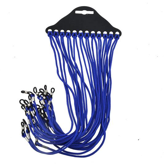 Unisex Brillenband aus Polyester – 12er Set praktische Glasses Cord