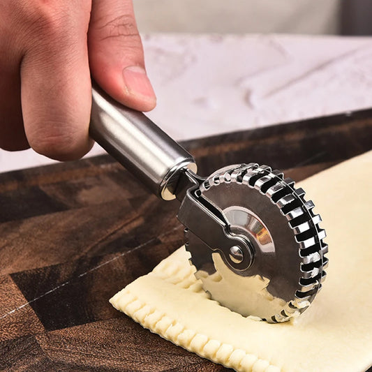 Edelstahl Teigschneider - Präger – Backen, Ravioli - Gebäck perfekt formen