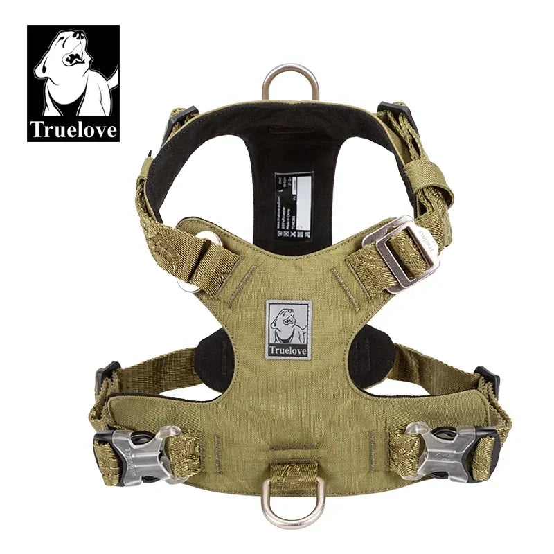 Truelove Tactical Dog Harness – Leicht & Stufenlos Verstellbar