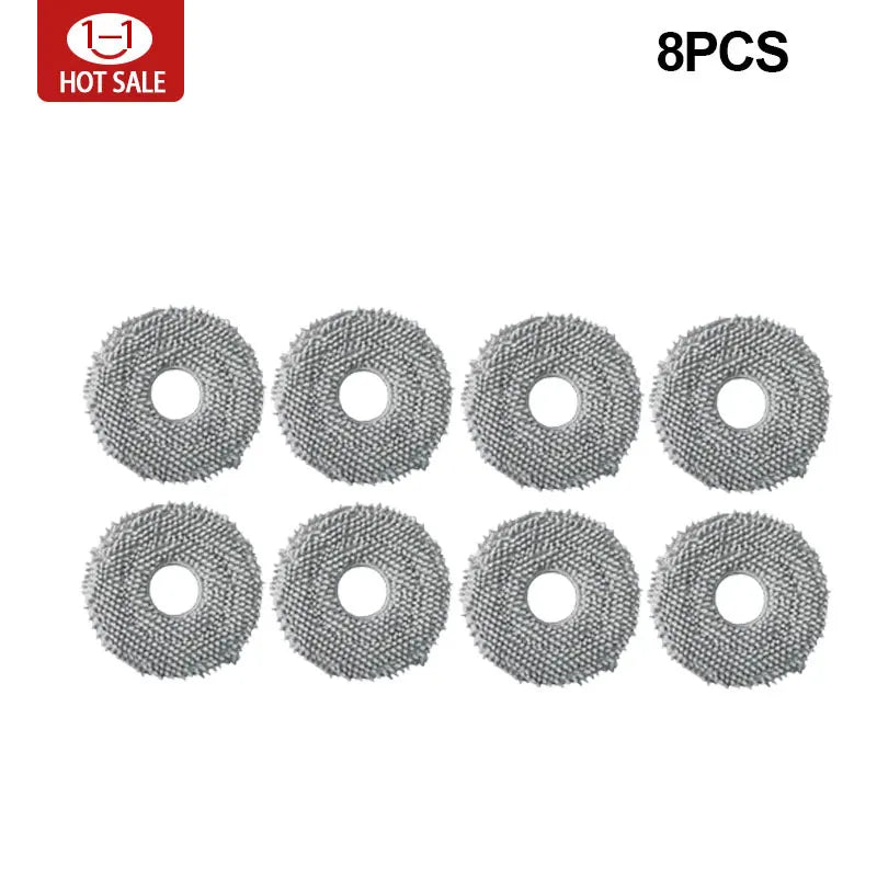 Effiziente Ersatzteile für Robot Vacuum X20+: Staubbeutel, Bürste - HEPA-Filter Set