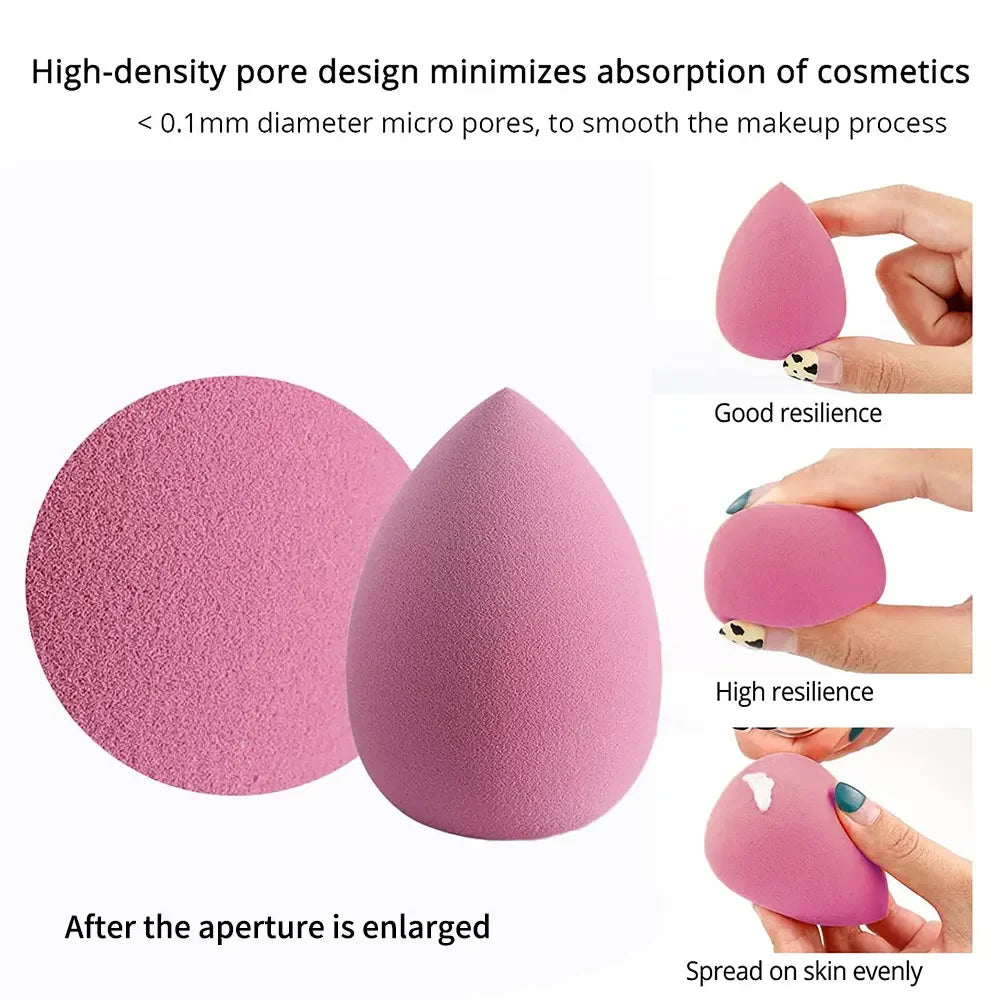 Makelloses Make-up: 4/8 weiche Latex Schwämme für Foundation - Concealer