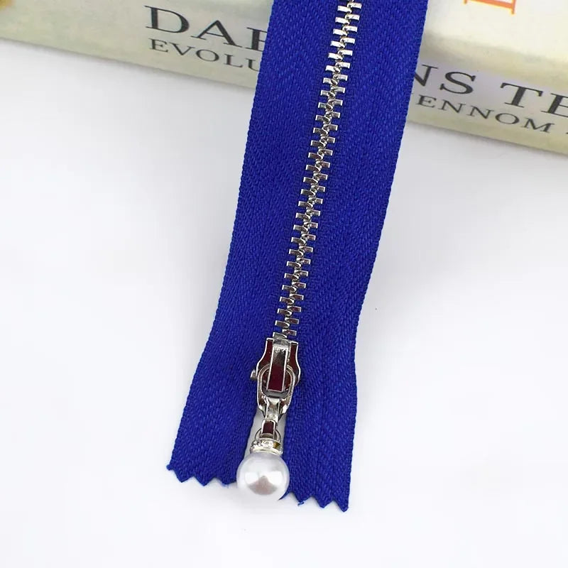 5er Set Metall Reissverschluesse offen 12-70 cm ideal fuer Taschen