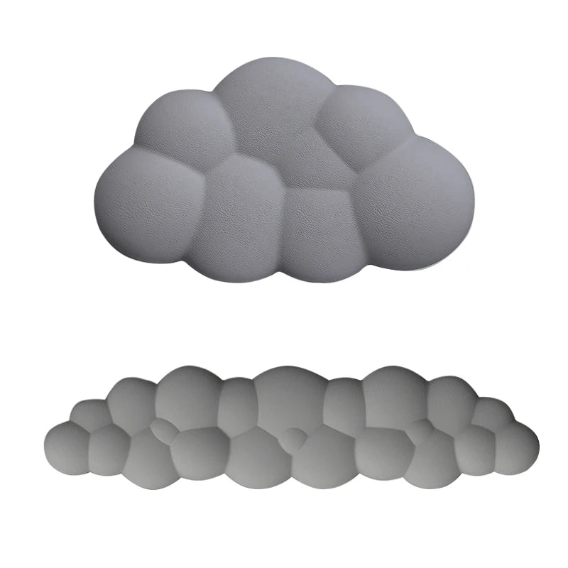 Ergonomische Handgelenkauflage Wolkenform mit Memory-Schaum und rutschfest