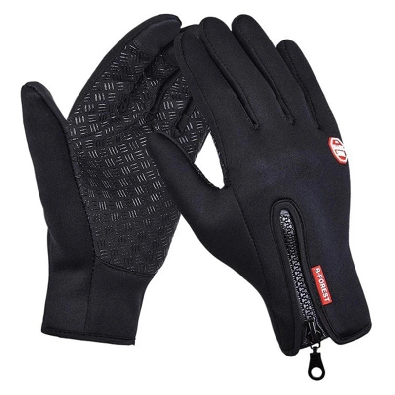 Winterwarme Touchscreen-Handschuhe Unisex – Spritzwassergeschützt - Rutschfest