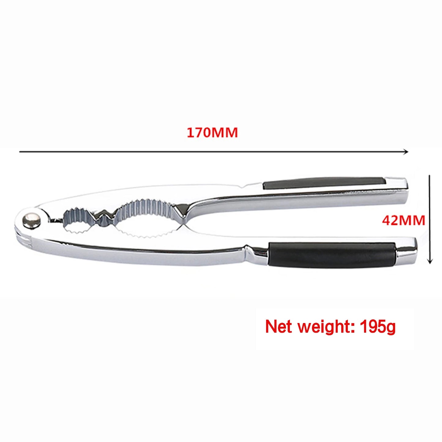 Aluminium Nussknacker Walnuss Zange Küchenwerkzeug in verschiedenen Varianten