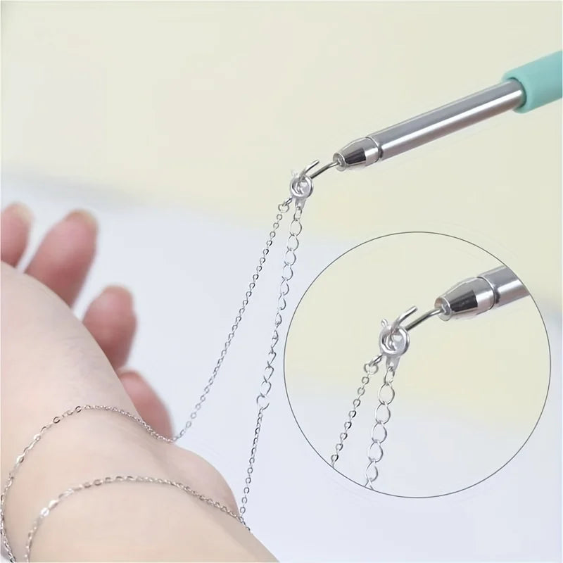 Präzise Edelstahl-Pinzette für Schmuck - Basteln – Vielseitig - Robust