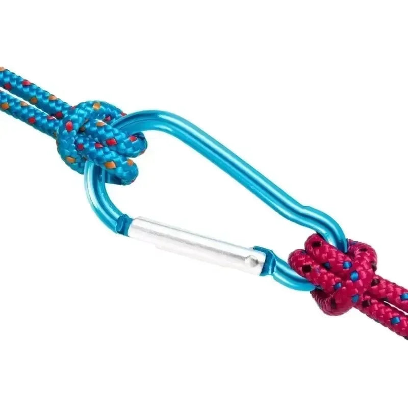 Bunte Aluminium-Karabiner: Robust - leicht, Sets mit 5, 20 oder 100 Stück