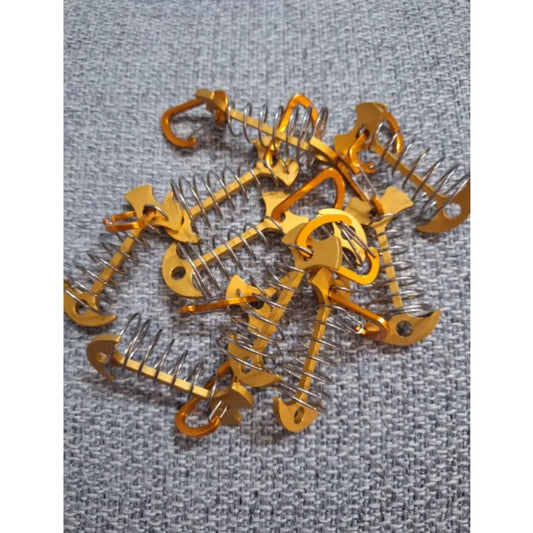 Einstellbarer Camping Karabiner Spirale Haken Windseil Schnalle Zelt Haken