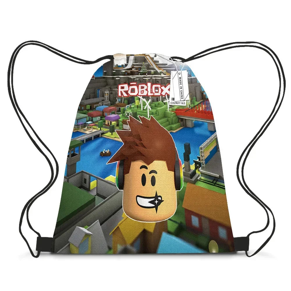 Anime Rucksack Polyester Schüler Tasche Cartoon Für Jungen Mädchen