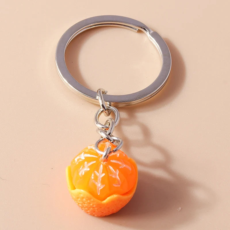 Goldfarbener Lebensmittel-Pfeffer Schlüsselanhänger – Niedlich - Geschenkidee