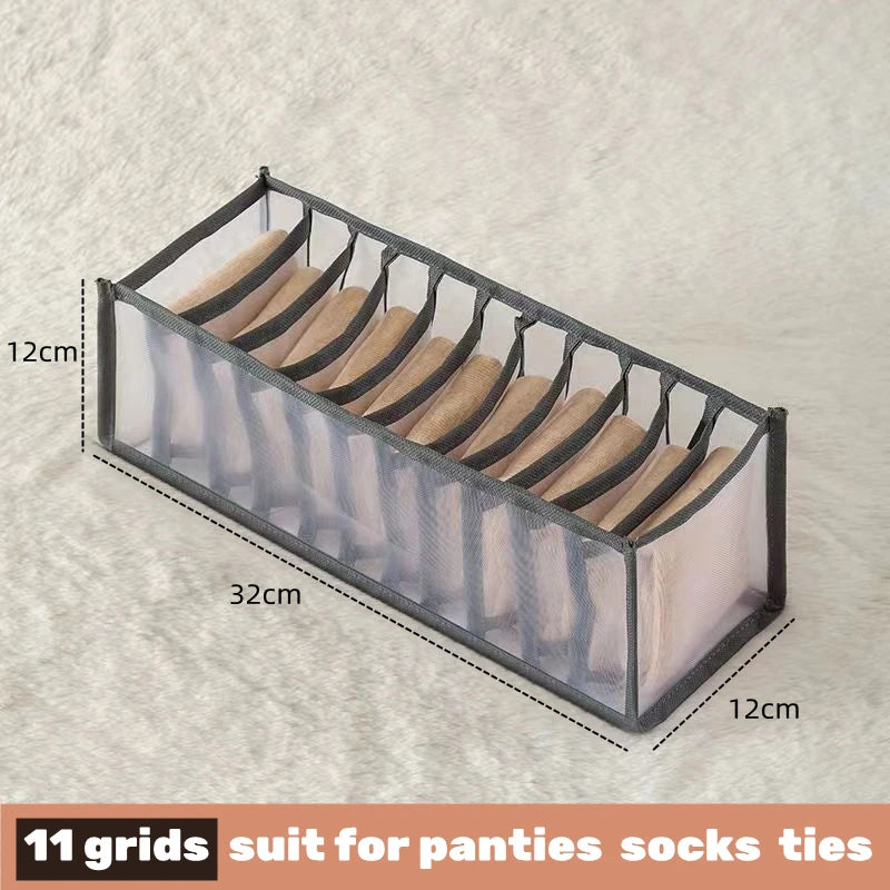Organizer für Unterwäsche Socken BH Hosen Schal Krawatte Schubladen