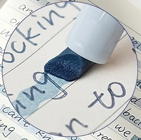 4-teiliges Morandi Pastell Textmarker Set mit weicher Schrägspitze