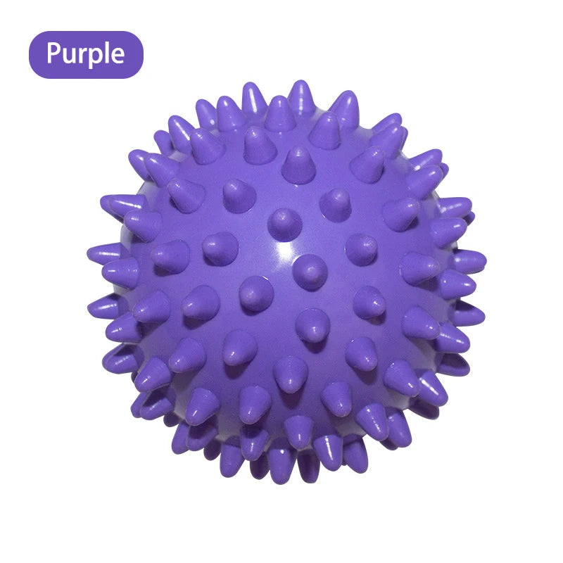Effektiver 7 cm Yoga-Massageball mit Stacheln – Muskelentspannung für Rücken - Füße