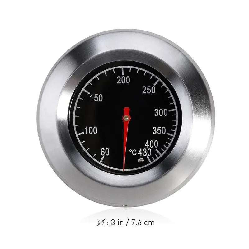 Edelstahl Grillthermometer für präzises Kochen 60-430°C