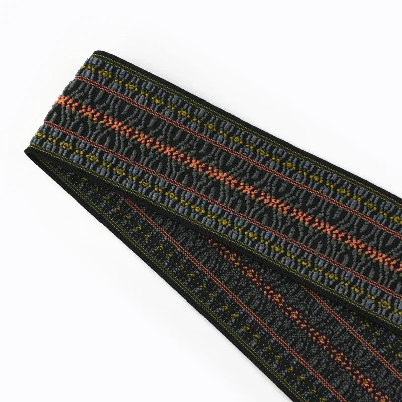 Elastisches Jacquard Gurtband für Kleidung und Nähprojekte