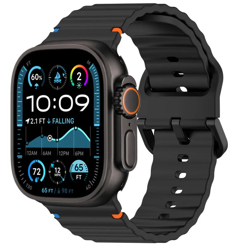Atmungsaktives Silikonarmband 38-49mm – Nachhaltig, sportlich - individuell