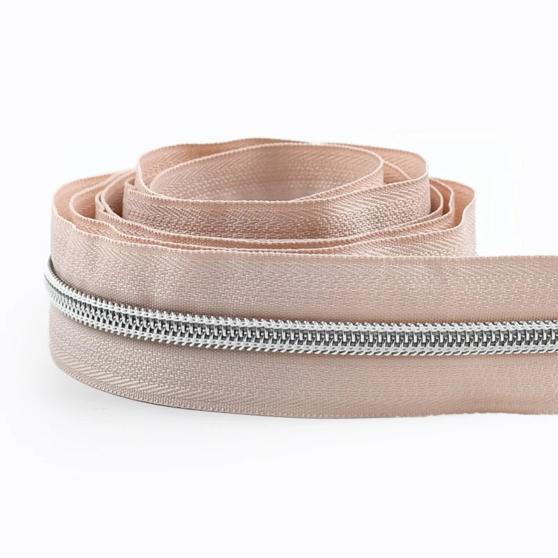 Nylon Reißverschluss Meterware DIY Kleidung Taschen Reparatur 5/10/20m Länge