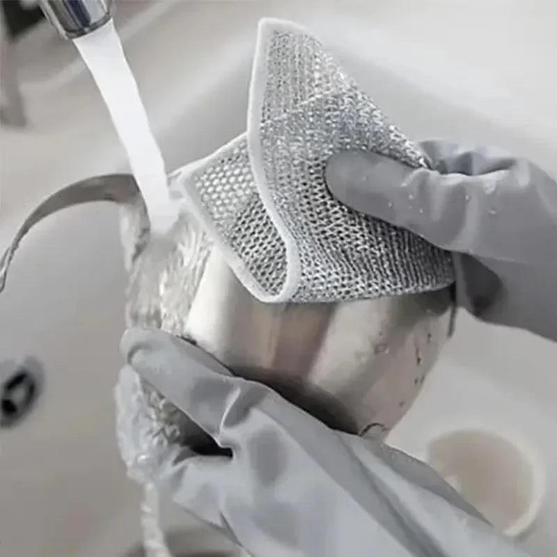 Effektives Nylon-Reinigungstuch – 1 Stück, umweltfreundlich & vielseitig für Küche