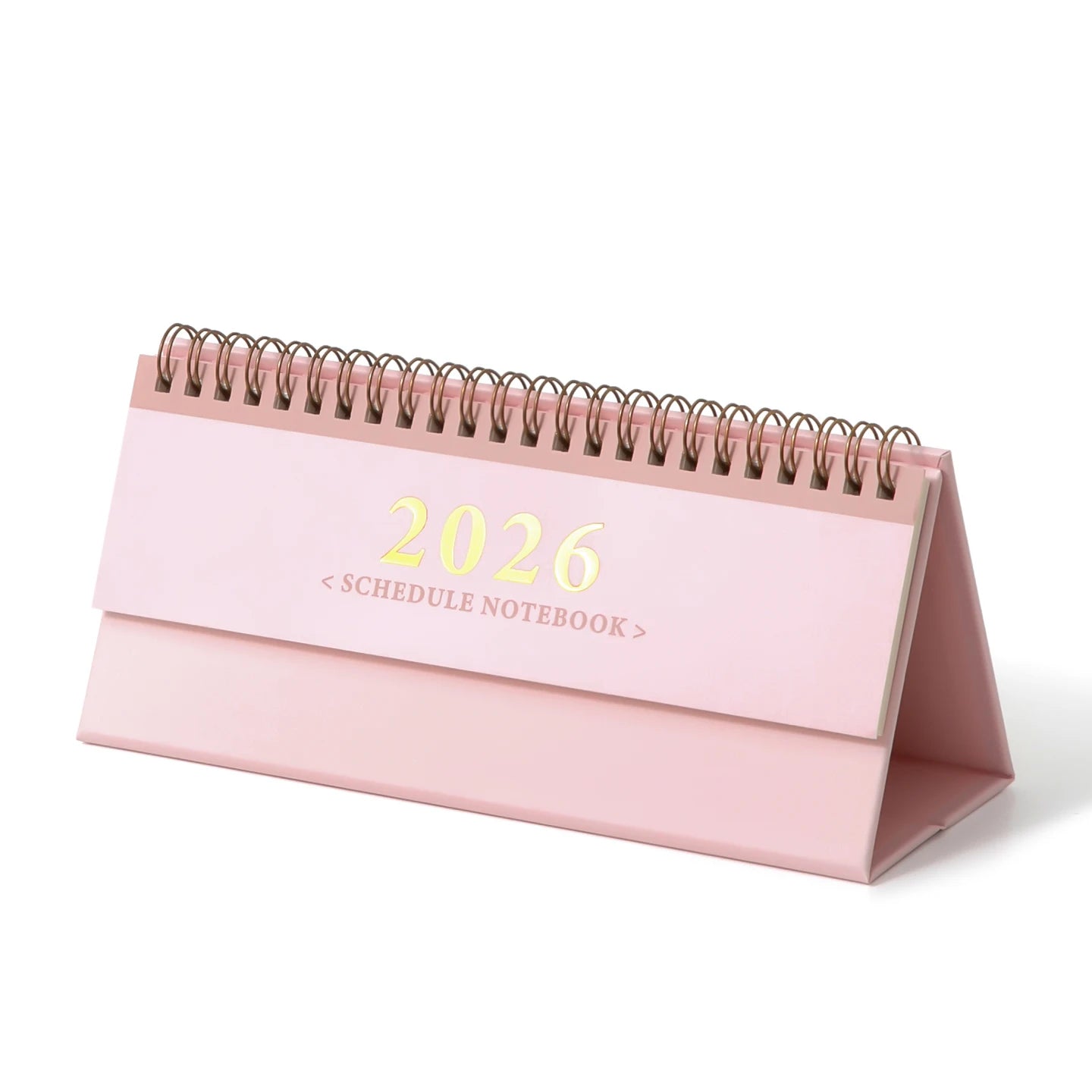 Kawaii 2026 Tisch- - Wandkalender, kompakt 60x210mm, 10/25–12/26, stilvoll organisiert