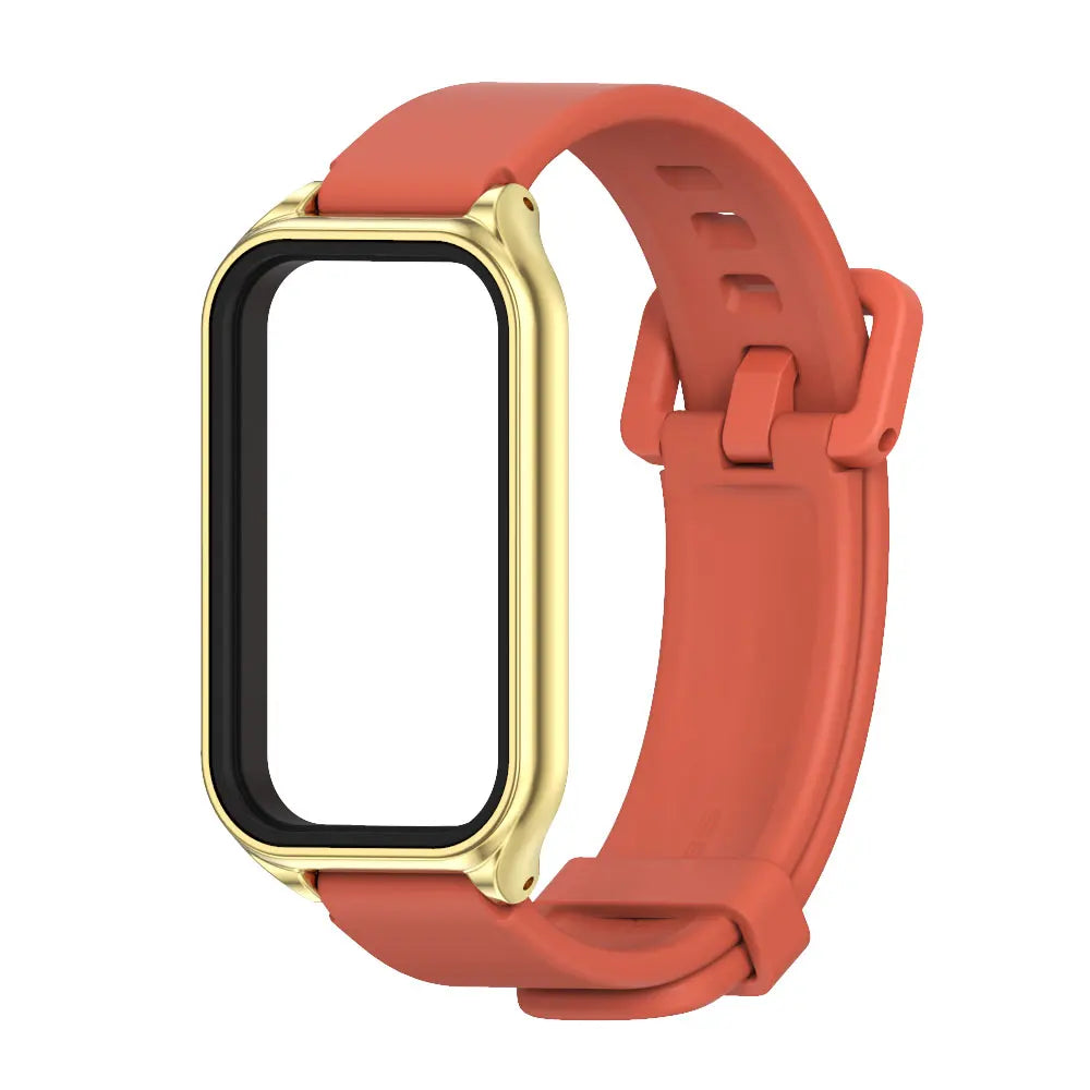 Silikon Armband Ersatz für Smart Band 8 9 mit Einstellbarer Länge