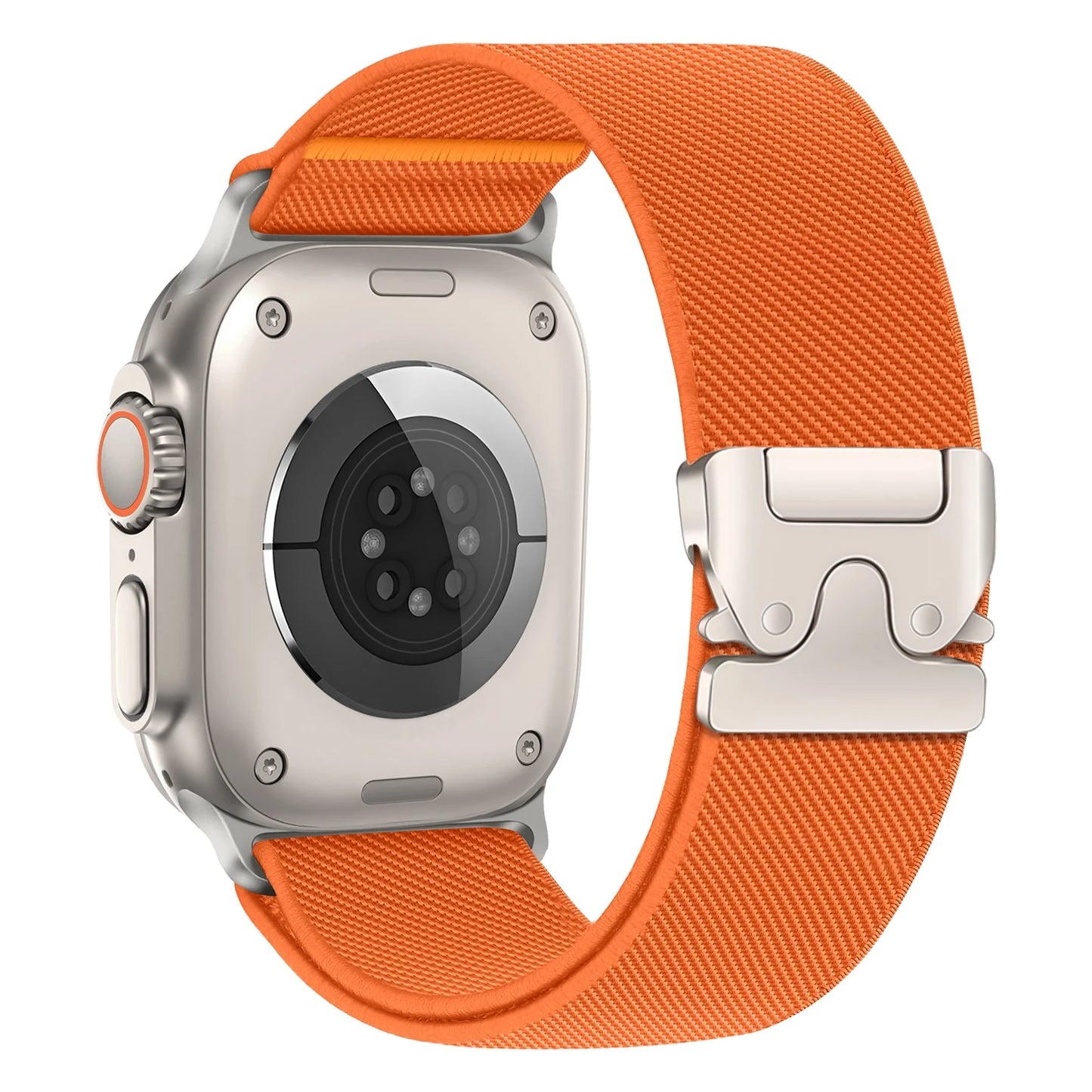 Elastisches Nylonband 2er Set für verschiedene Apple Watch Größen