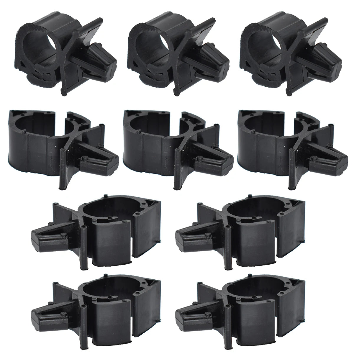 10er Set Kabelbaum und Ölleitung Halter Clips universal