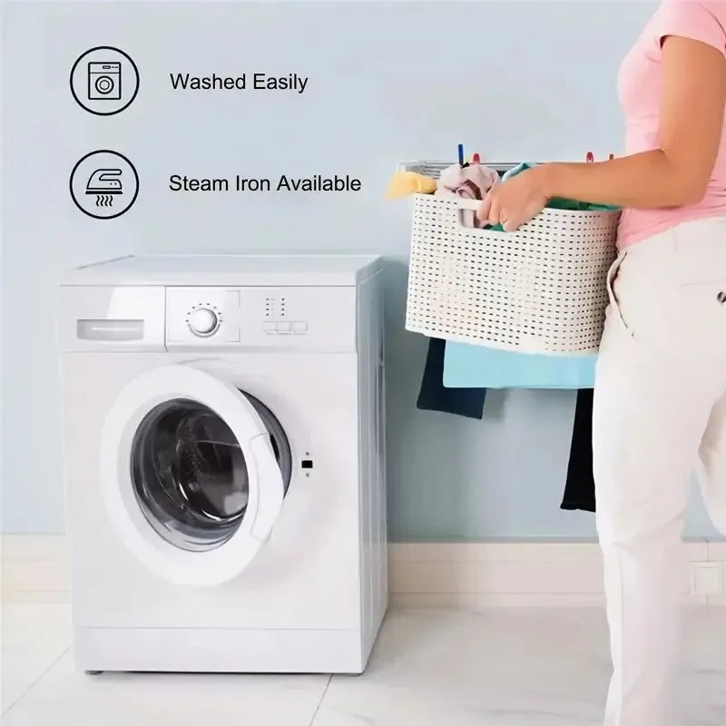 Vorhänge im Waldbergen Design aus langlebigem Polyester 2er Set