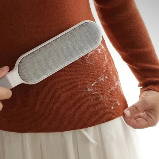 Doppelseitige Fusselbuerste zur Tierhaarentfernung fuer Kleidung Sofa Teppich-Yabubest - Home & More